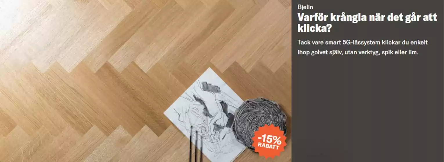 Upp till -15% rabatt!