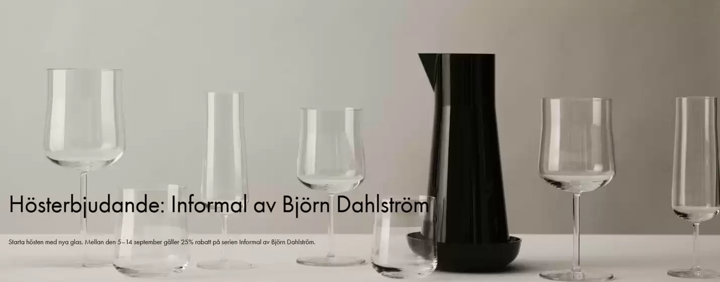 25% rabatt på serien Informal av Björn Dahlström!