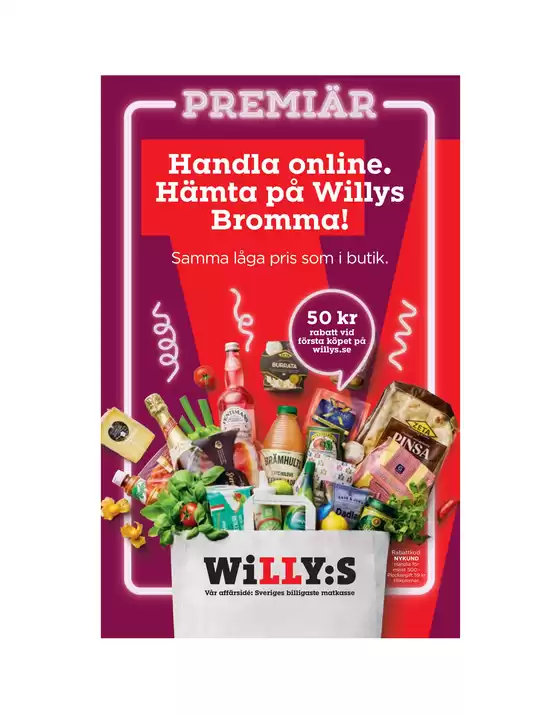 Willys-katalog i Eslöv | Aktuella deals och erbjudanden | 2025-09-15T00:00:00.000Z - 2025-09-21T00:00:00.000Z