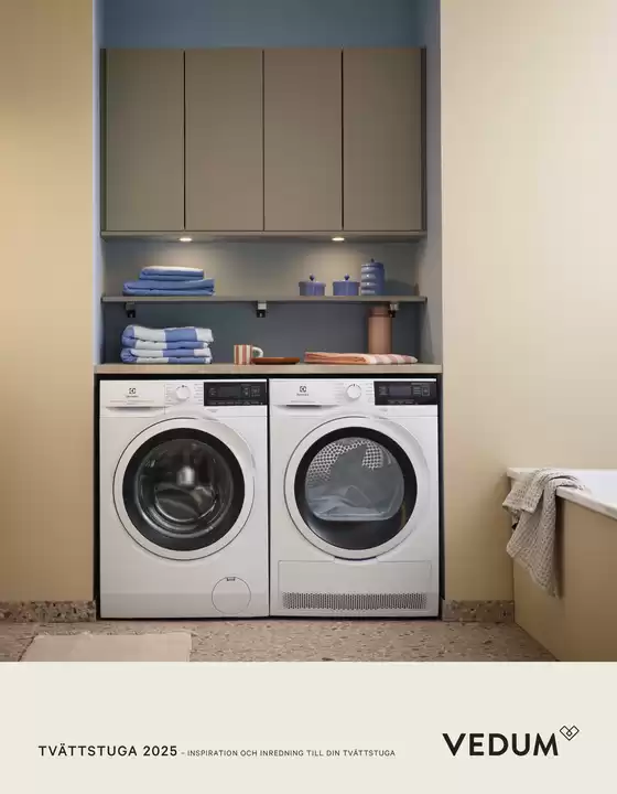 Vedum-katalog i Löddeköpinge | Tvättstugekatalog 2025 | 2025-09-16T00:00:00.000Z - 2025-09-30T00:00:00.000Z