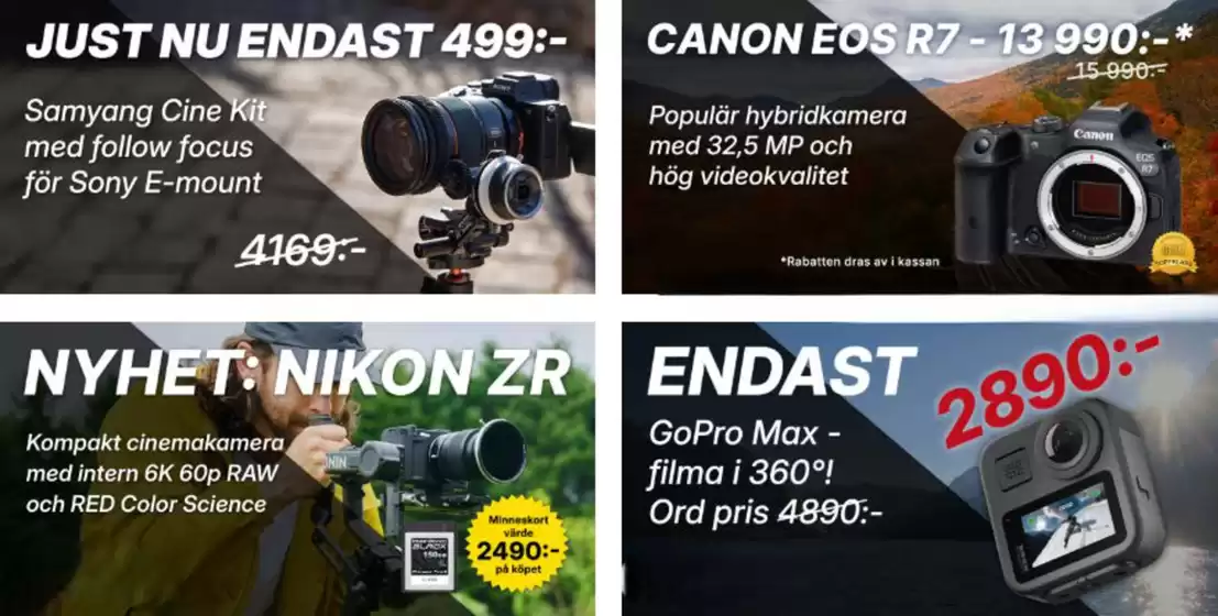 Cyberphoto-katalog i Åmål | Främjande! | 2025-09-17T00:00:00.000Z - 2025-10-02T00:00:00.000Z
