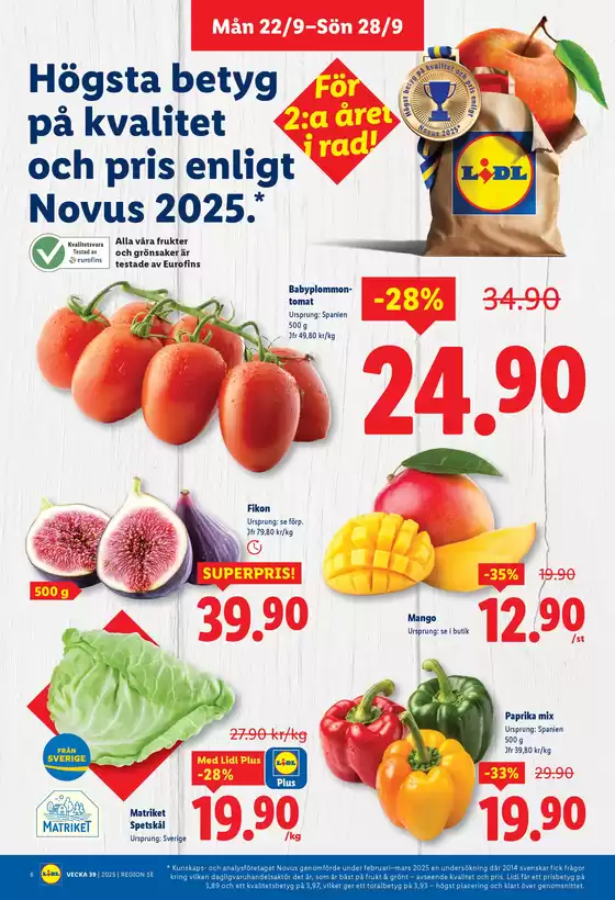 Nya erbjudanden att upptäcka