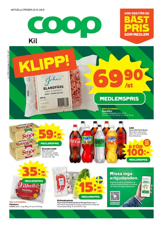 Top-deals och rabatter