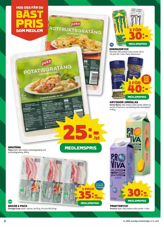 Nya erbjudanden att upptäcka