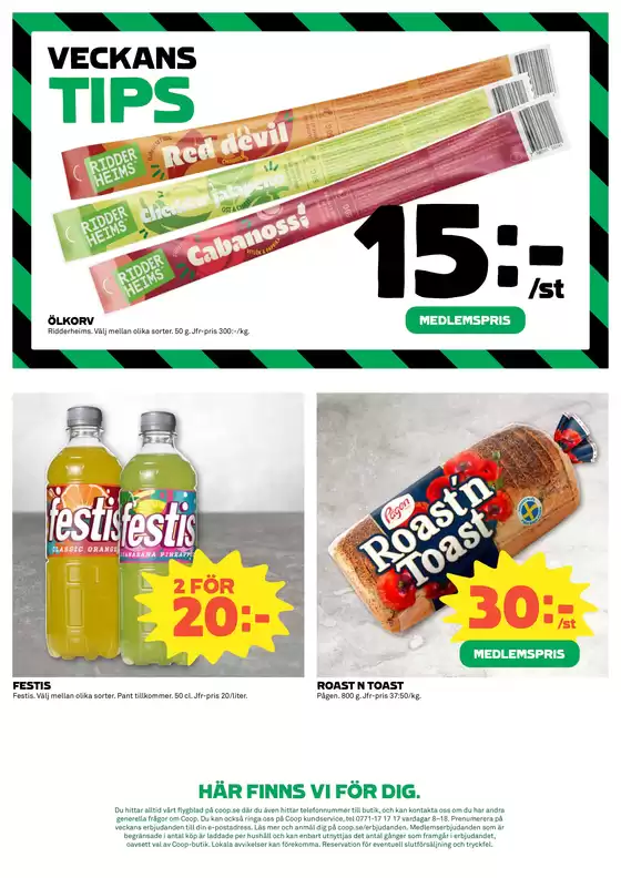 Top-deals för alla kunder
