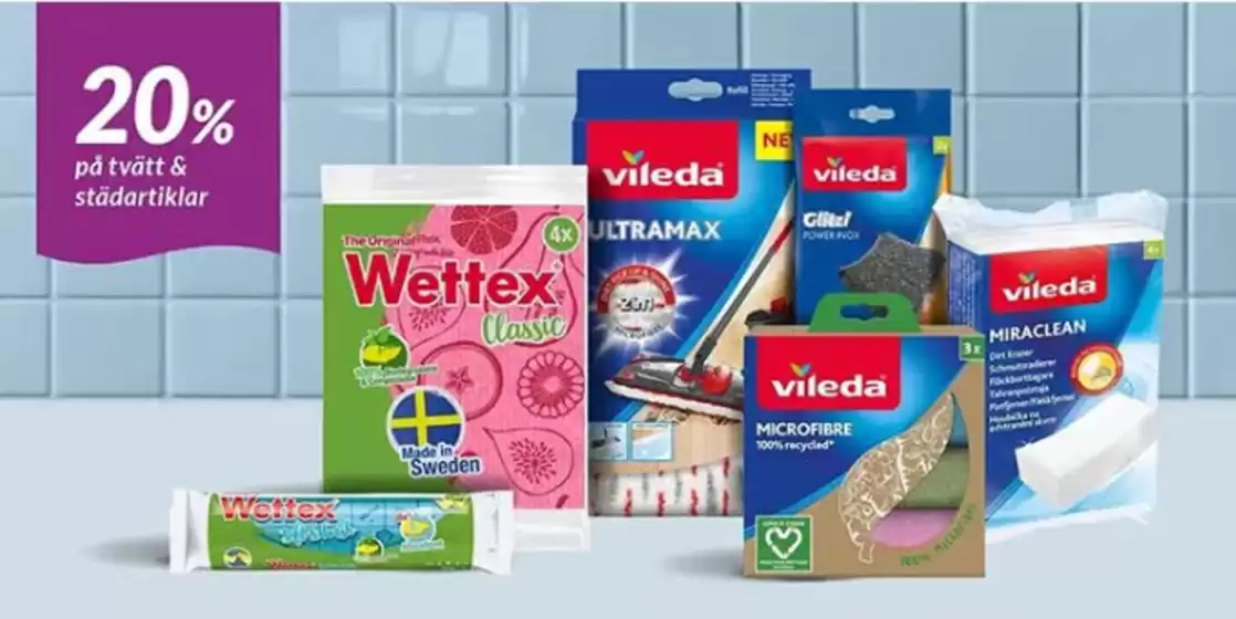 Upp till 20%!