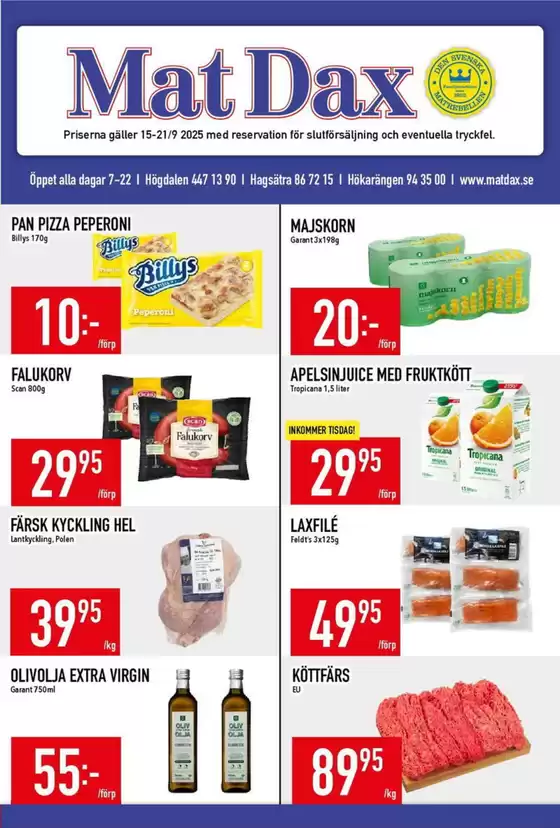 Matdax reklambad