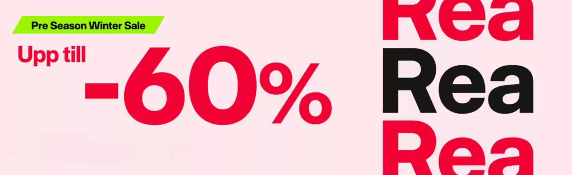 Upp till -60%!