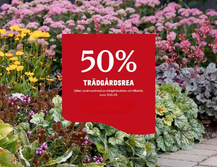Blomsterlandet-katalog i Västerås | Upp till 50%! | 2025-09-22T00:00:00.000Z - 2025-09-25T00:00:00.000Z