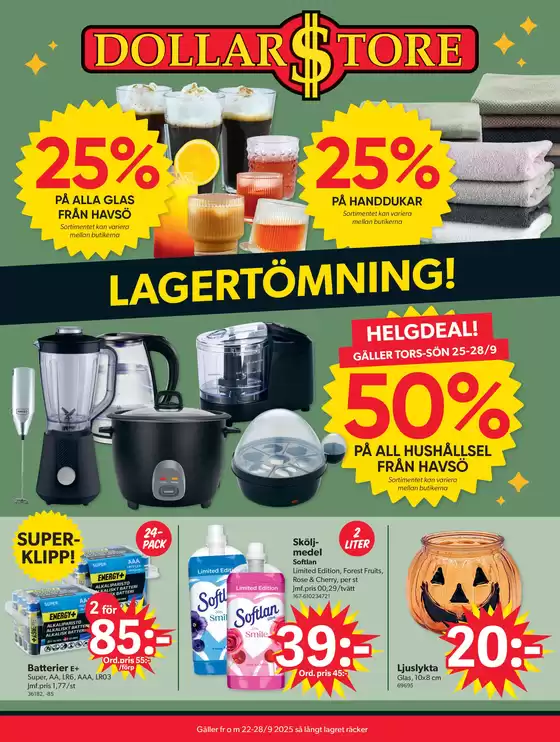 DollarStore Erbjudanden