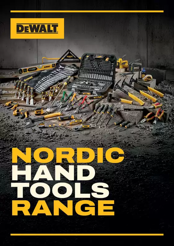 Dewalt-katalog i Stånga | Exklusiva deals och fynd | 2025-09-23T00:00:00.000Z - 2025-10-07T00:00:00.000Z
