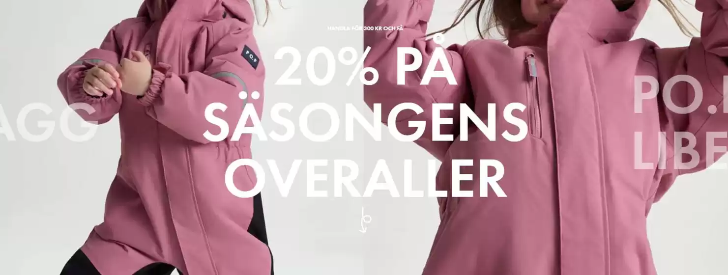 20% på säsongens overaller!