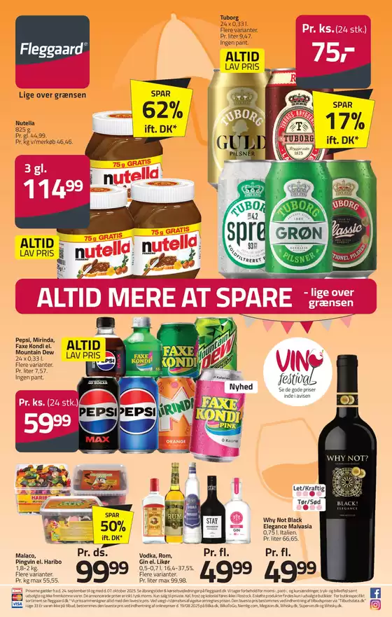 Fleggaard-katalog i Nynäshamn | Altid mere at spare! | 2025-09-24T00:00:00.000Z - 2025-10-07T00:00:00.000Z
