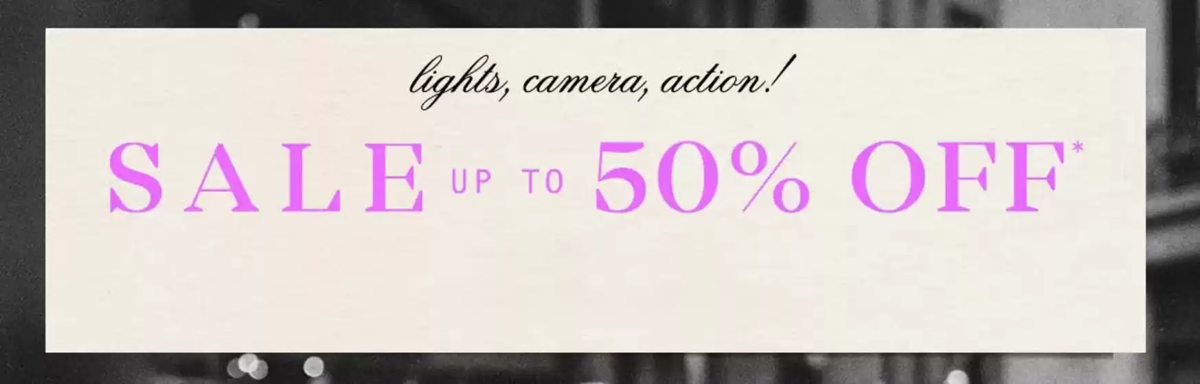 Sale up to 50% Off!