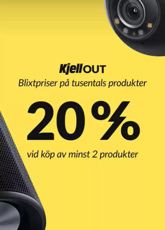 Just nu 20% vid köp av minst 2 på tusentals produkter!
