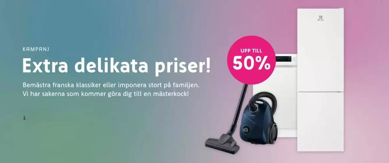 Extra delikata priser!