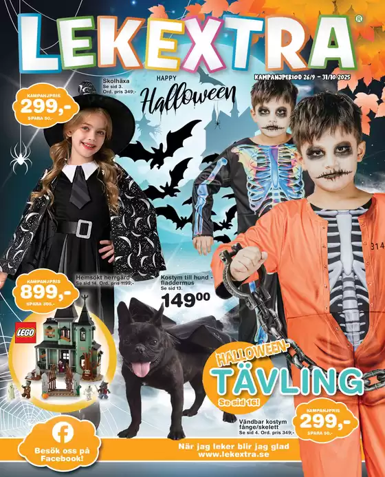 Lekextra-katalog i Linköping | LEKEXTRA HALLOWEEN 2025 | 2025-09-30T00:00:00.000Z - 2025-10-14T00:00:00.000Z