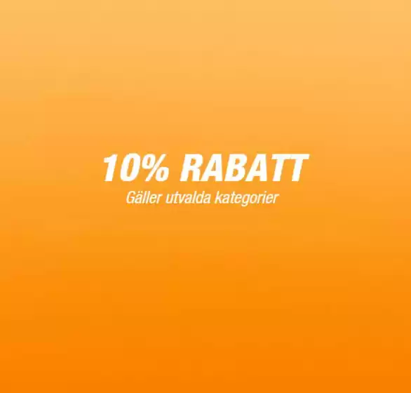 10% rabatt!