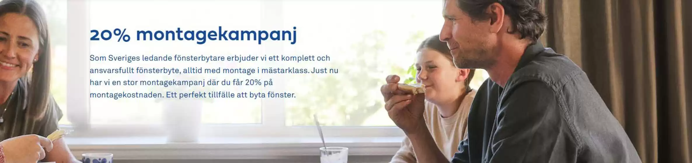 20% montagekampanj!