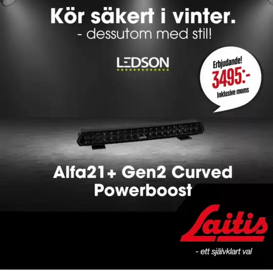 Nu har vi packat upp nyheter från LEDSON!