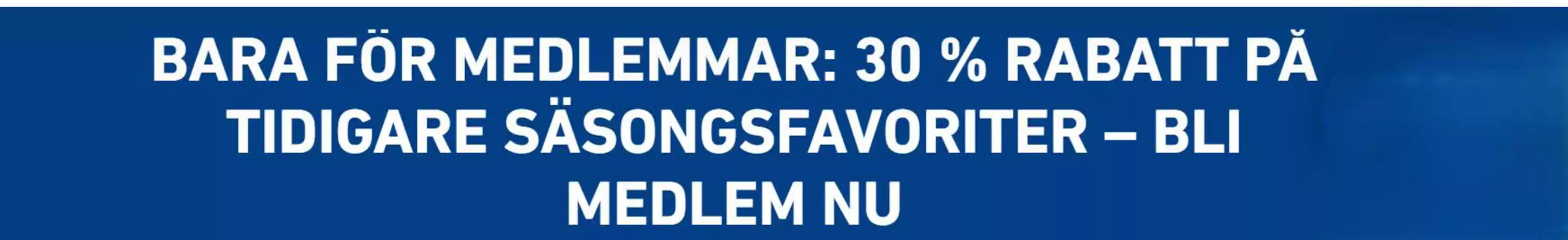 30% rabatt!