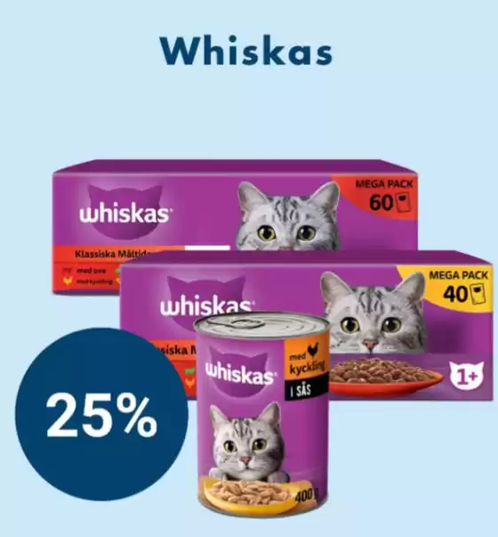 Upp till 25%!