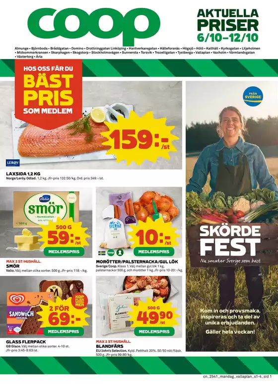 Coop-katalog i Edsbyn | Nya erbjudanden att upptäcka | 2025-10-06T00:00:00.000Z - 2025-10-12T00:00:00.000Z