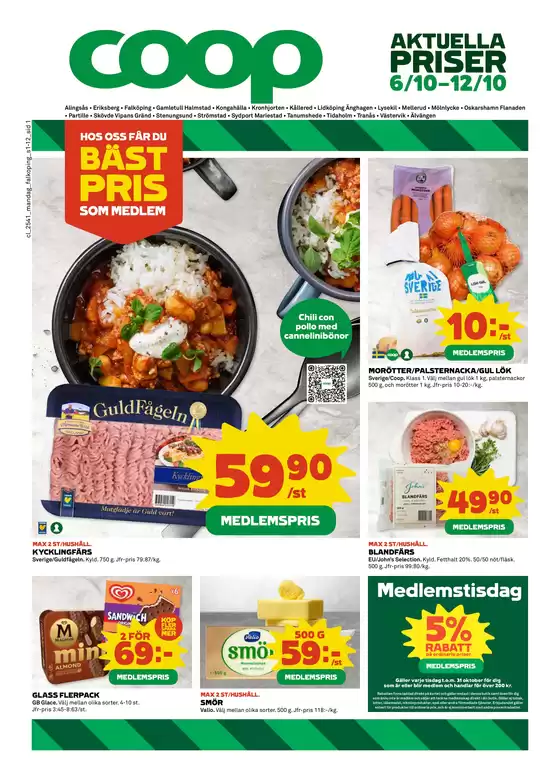 Attraktiva specialerbjudanden för alla