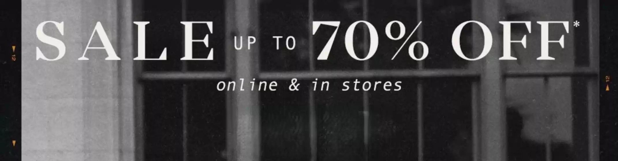 Up to 70% Off!
