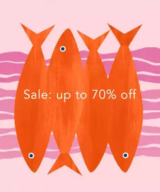 Up to 70% Off!