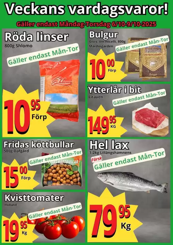 Veckans erbjudande!