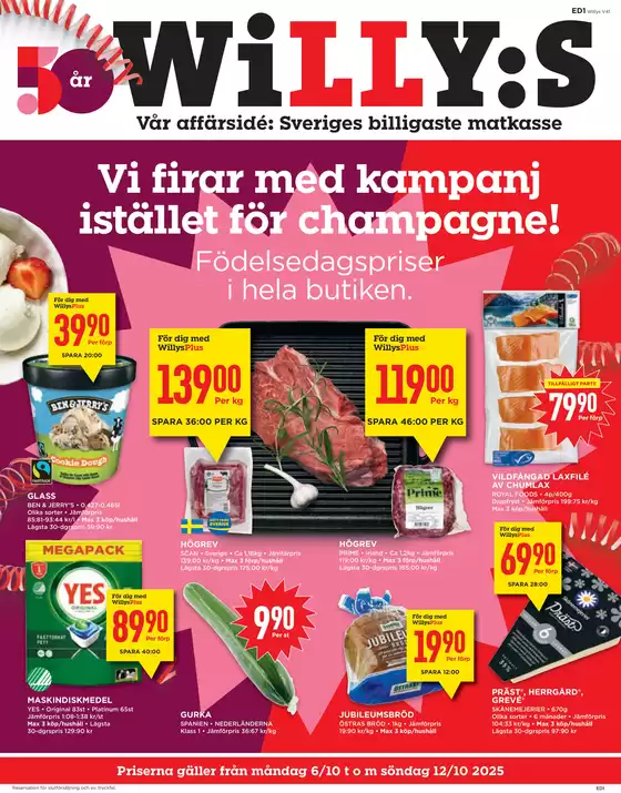 Willys-katalog i Henån | Våra bästa erbjudanden för dig | 2025-10-06T00:00:00.000Z - 2025-10-12T00:00:00.000Z