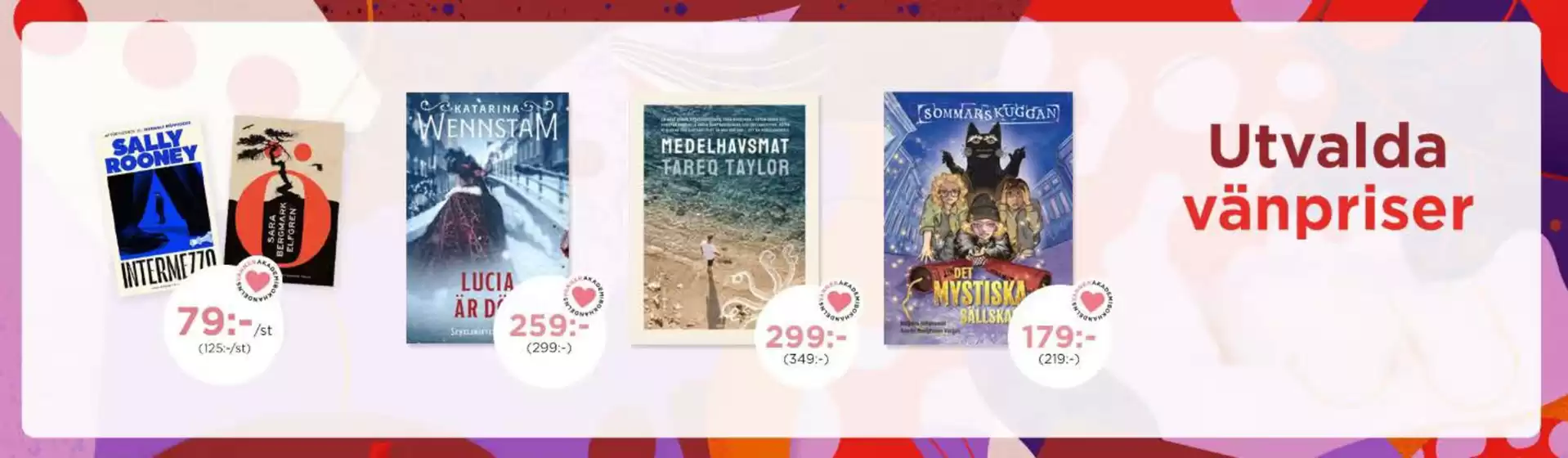 Utvalda vänpriser!