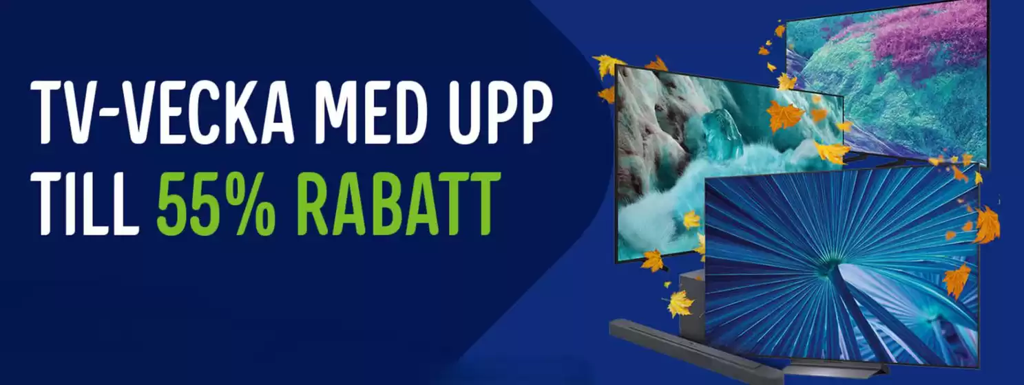 Upp till 55% rabatt!