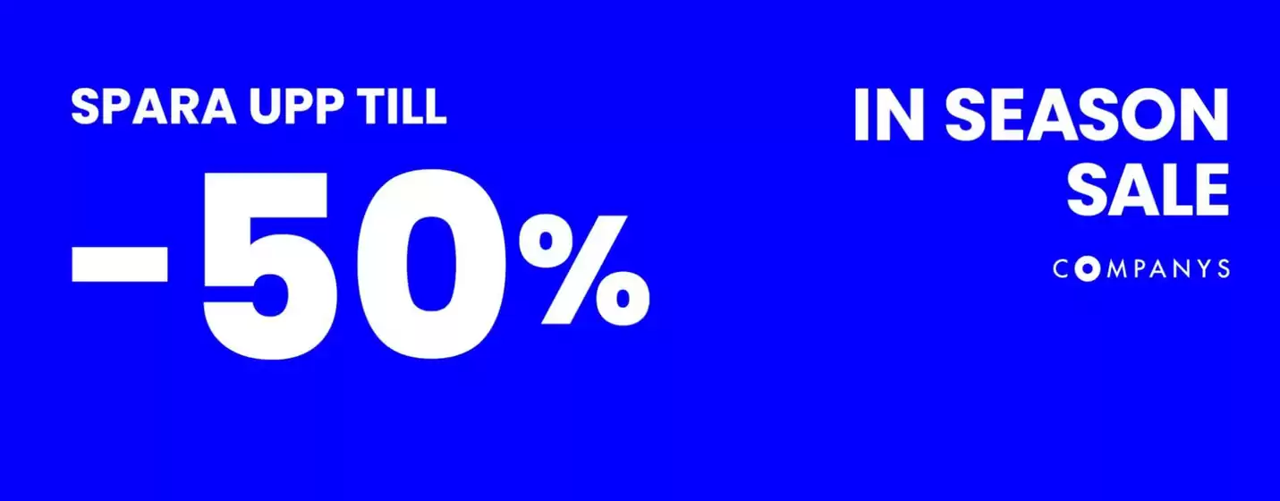 Spara upp till -50%!