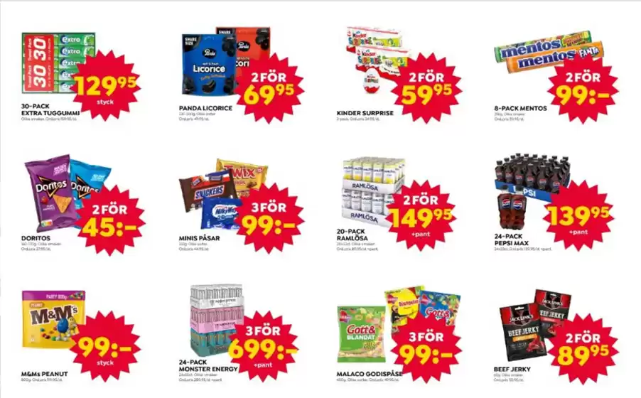 Kampanjpriser!