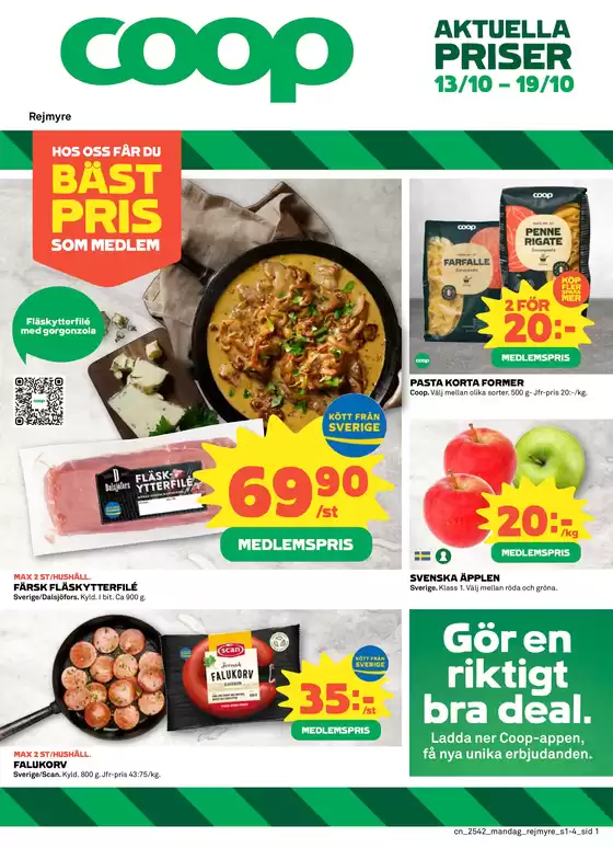 Coop-katalog i Kista | Top-deals och rabatter | 2025-10-13T00:00:00.000Z - 2025-10-19T00:00:00.000Z