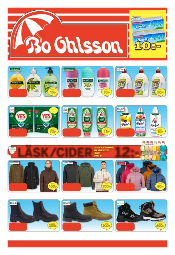 Bo Ohlsson reklamblad