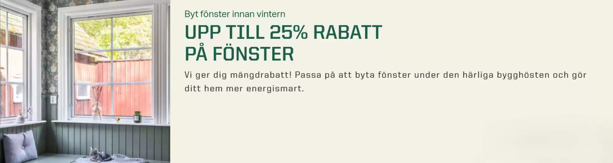 Upp till 30% rabatt!