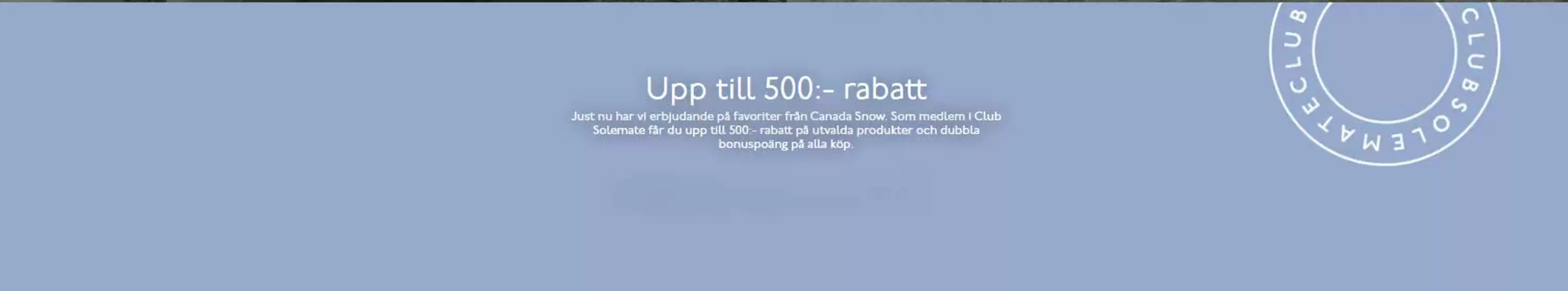 Upp till 500:- rabatt!