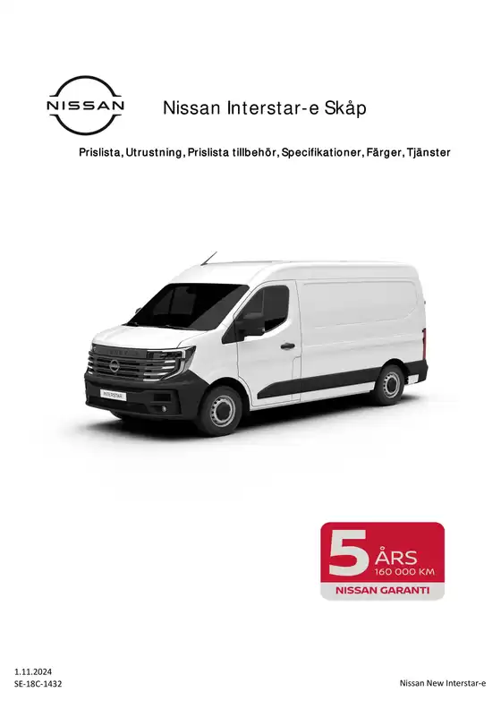18C SE INTERSTAR Kundprislista New Interstar e