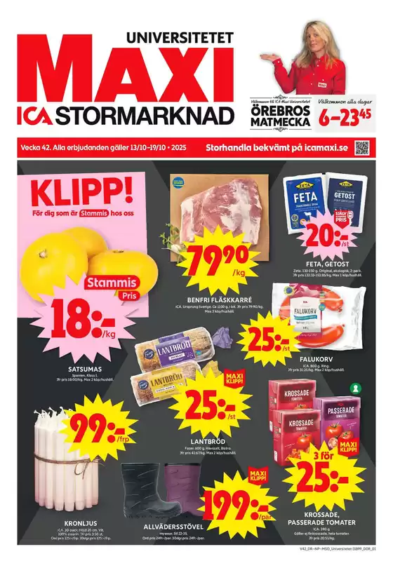 ICA Maxi reklamblad