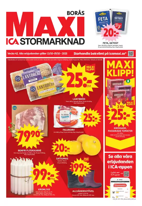 ICA Maxi-katalog i Sundbyberg | Top-deals för alla kunder | 2025-10-13T00:00:00.000Z - 2025-10-27T00:00:00.000Z