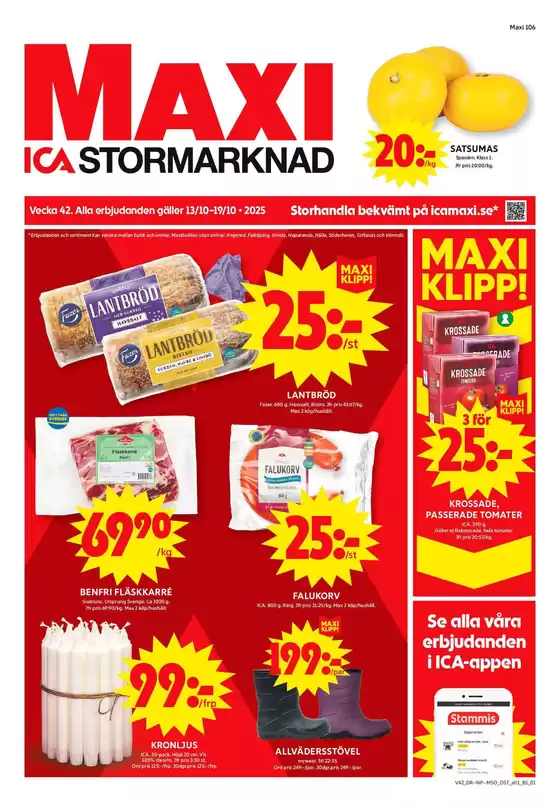 ICA Maxi-katalog i Sundbyberg | ICA Maxi reklamblad | 2025-10-13T00:00:00.000Z - 2025-10-27T00:00:00.000Z