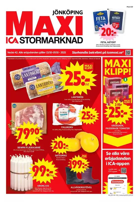 ICA Maxi reklamblad