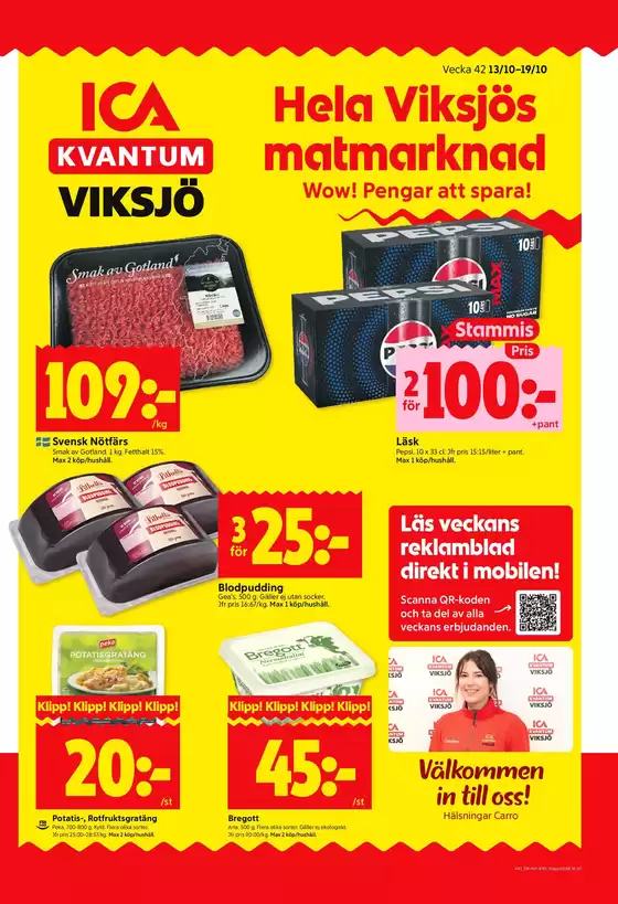 ICA Kvantum-katalog i Sundbyberg | ICA Kvantum reklamblad | 2025-10-13T00:00:00.000Z - 2025-10-27T00:00:00.000Z