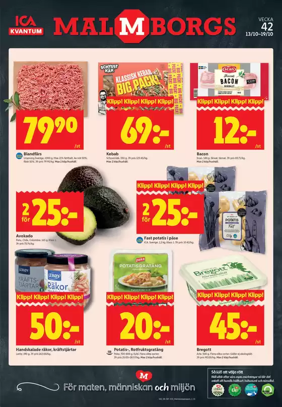 ICA Kvantum reklamblad