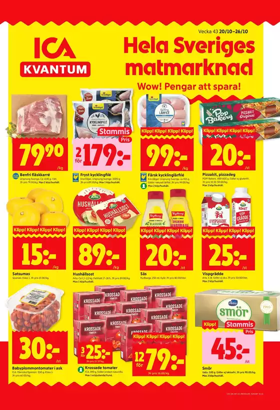 ICA Kvantum reklamblad