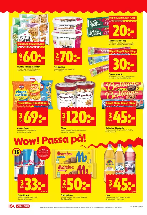 ICA Kvantum reklamblad