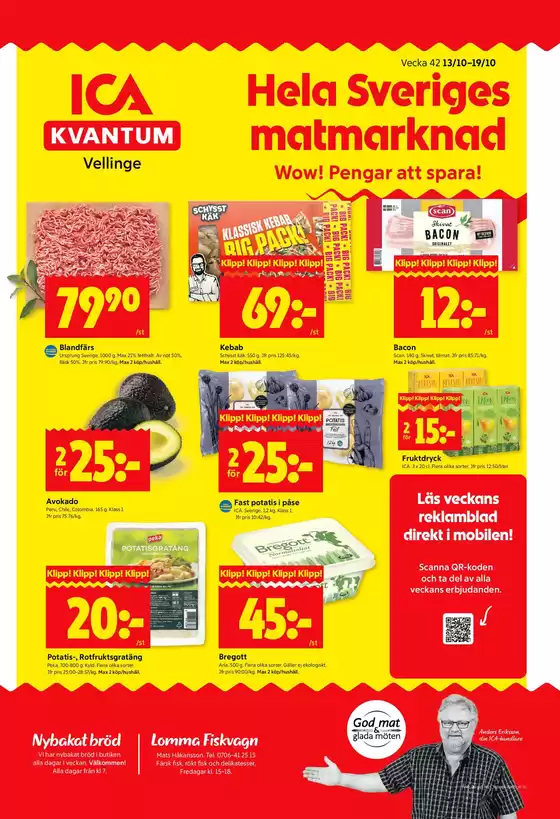 ICA Kvantum reklamblad